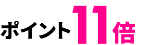 ポイント11倍